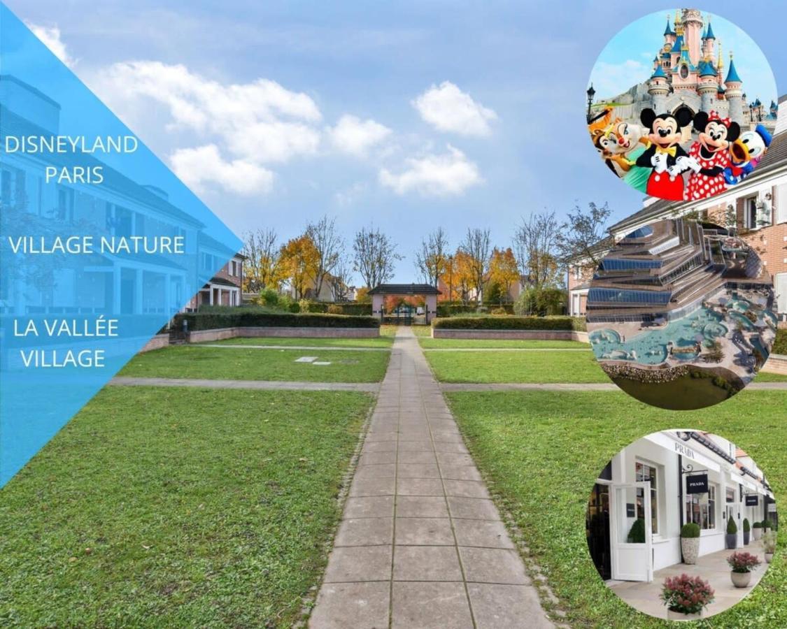 Appart Cosy Tout Confort Disneyland Jardin 4 Pers 贝利罗曼维利而 外观 照片